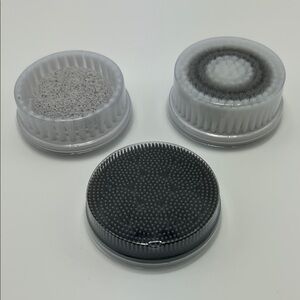 Set of Three Facial Cleansing‎ Brush Heads